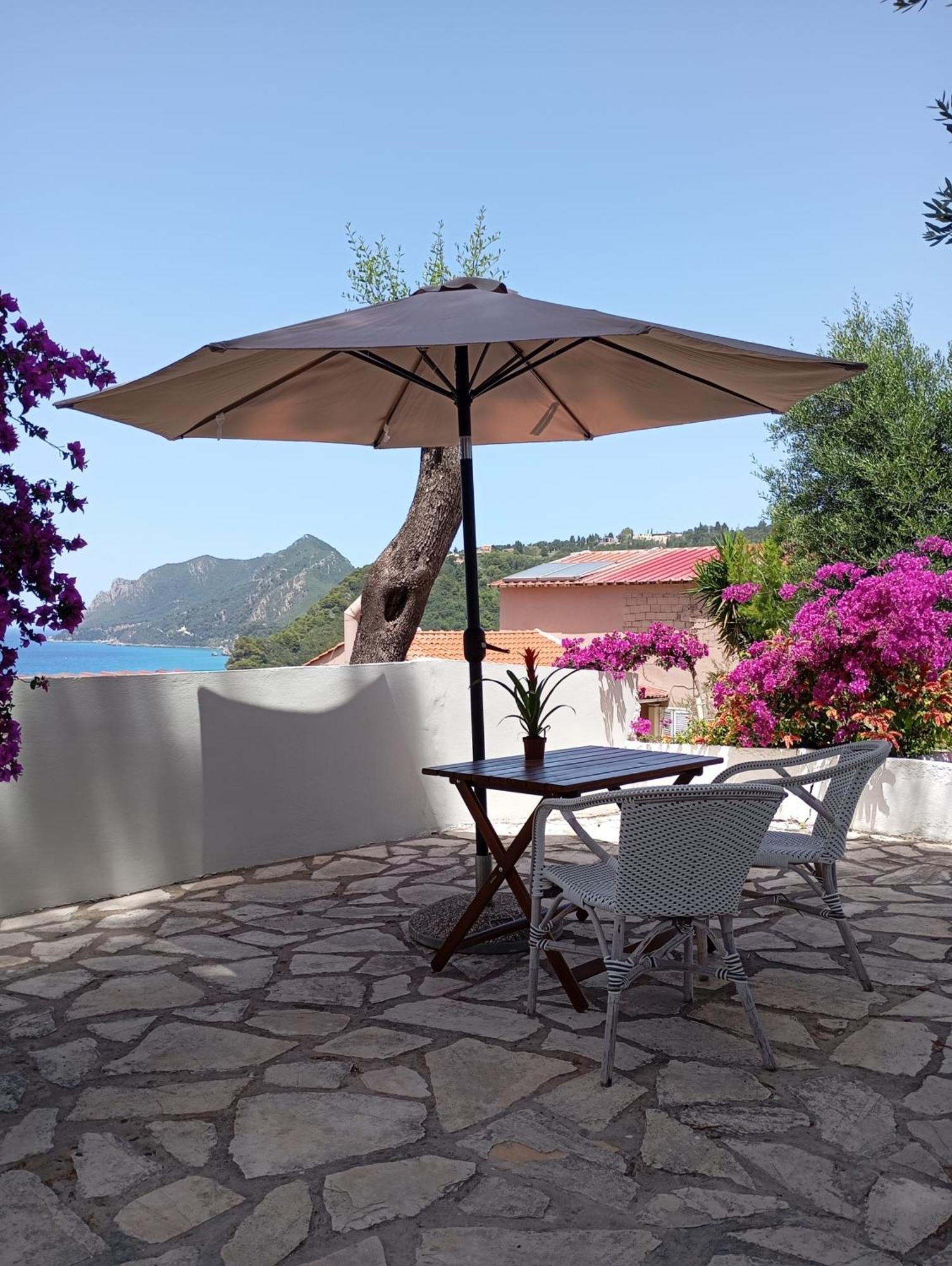 Vicky'S Panoramic View Apartments Pelekas Exterior foto